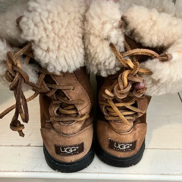 UGG Ultimate Bind back lace up mid calf boots